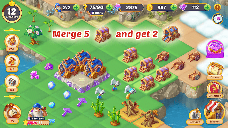 EverMerge: Merge 3 Puzzle